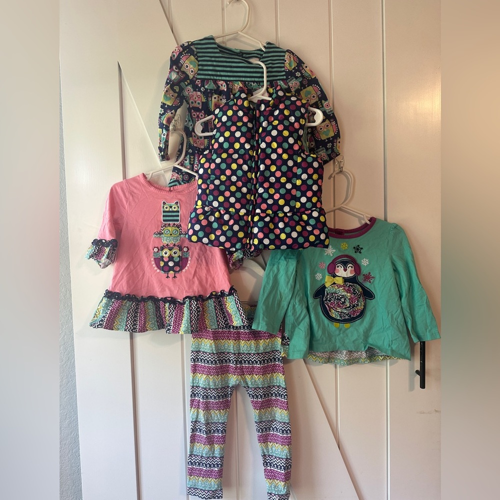 5-Piece Mix & Match Nursery Rhyme Kids Matching Set